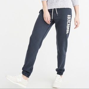 Abercromie & Fitch Navy Sweatpants